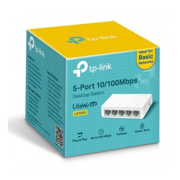 TP-Link LiteWave LS1005 - Switch de bureau 5 ports 10/100 Mbps 
