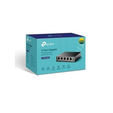 TP-LINK TL-SG1005P - Switch de bureau 5 ports Gigabit avec 4 ports PoE 