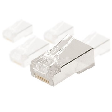 CONNECTEUR 8P8C RJ45 CAT6 STP PEIGNE SEPARE POUR MONOBRIN LOT DE 10920819