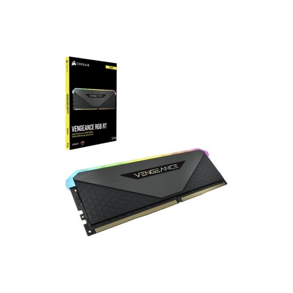 CORSAIR Vengeance RGB RT 32G (2x16G) DDR4 3600MHz Noir 