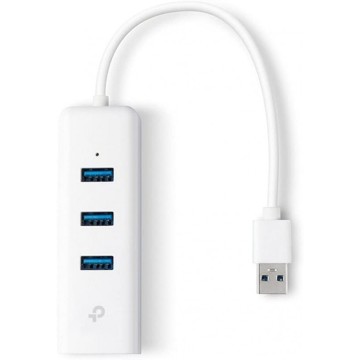 TP-Link UE330 - Adaptateur USB / Ethernet Gigabit avec Hub 3 ports USB 3.0 