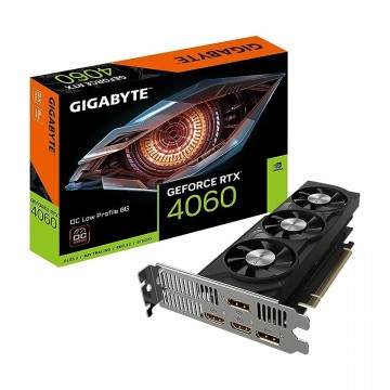Gigabyte GeForce RTX 4060 OC Low Profile 8G NVIDIA GeForce RTX­ 4060 8 Go GDDR6 