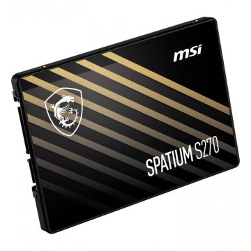 MSI SPATIUM S270 SATA 2.5 480GB disque SSD 2.5" 480 Go Série ATA III 3D NAND 