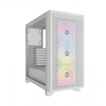 CORSAIR 3000D RGB AIRFLOW TEMPERED GLASS MID-TOWER WHITE 