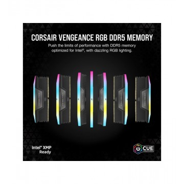 CORSAIR VENGEANCE RGB PRO D5 6000 32G (2x16G) CMH32GX5M2E6000C36 