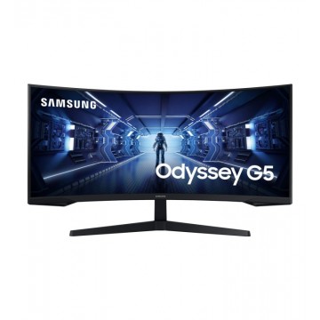 Samsung Odyssey C34G55TWWP écran plat de PC 86,4 cm (34") 3440 x 1440 pixels UltraWide Dual Quad HD LED Noir 