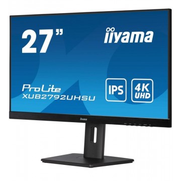 iiyama ProLite XUB2792UHSU-B5 écran plat de PC 68,6 cm (27") 3840 x 2160 pixels 4K Ultra HD LED Noir 