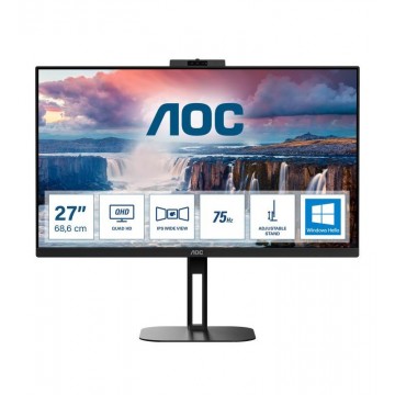 AOC V5 Q27V5CW écran plat de PC 68,6 cm (27") 2560 x 1440 pixels Quad HD LED Noir 