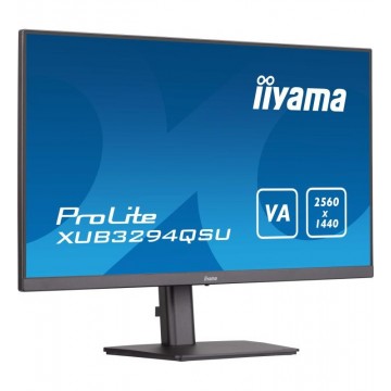 iiyama ProLite XUB3294QSU-B1 écran plat de PC 80 cm (31.5") 2560 x 1440 pixels Wide Quad HD LCD Noir 