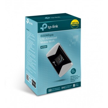 TP-LINK M7650 - Modem/Routeur mobile 4G+ LTE Advanced 600 Mbps - WiFi - 3000 mAh 