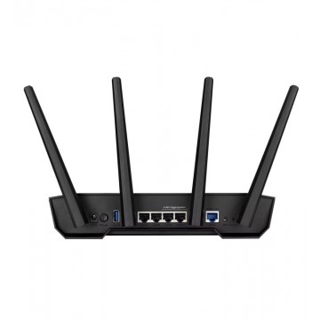 ASUS TUF Gaming AX3000 V2 routeur sans fil Gigabit Ethernet Bi-bande (2,4 GHz / 5 GHz) Noir, Orange 