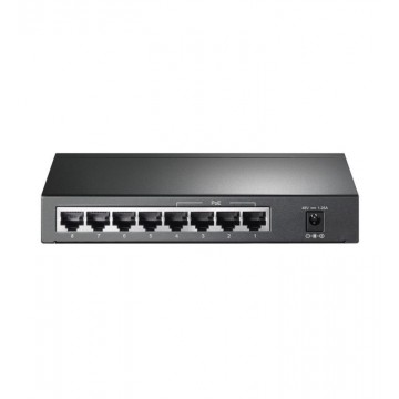 TP-Link TL-SG1008P Gigabit Ethernet (10/100/1000) Connexion Ethernet, supportant l'alimentation via ce port (PoE) Gris 