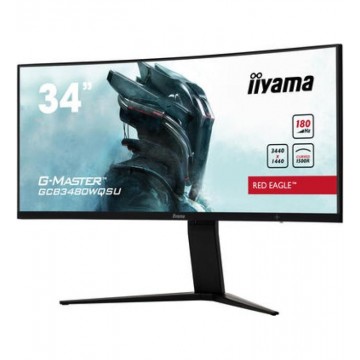 iiyama G-MASTER GCB3480WQSU-B1 écran plat de PC 86,4 cm (34") 3440 x 1440 pixels UltraWide Quad HD LCD Noir 