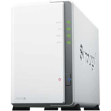 Synology DiskStation DS223J serveur de stockage NAS Bureau Ethernet/LAN Blanc RTD1619B 
