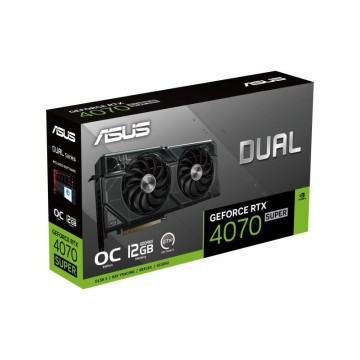 ASUS Dual -RTX4070S-O12G NVIDIA GeForce RTX 4070 SUPER 12 Go GDDR6X 