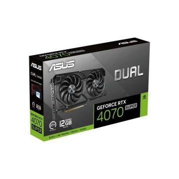 ASUS Dual -RTX4070S-12G-EVO NVIDIA GeForce RTX 4070 SUPER 12 Go GDDR6X 