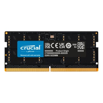 CRUCIAL SODIMM 32G (1x32G) DDR5-4800 *CT32G48C40S5 