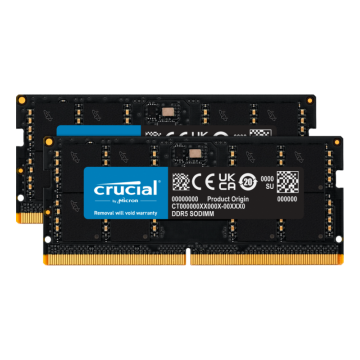 Crucial CT2K32G52C42S5 module de mémoire 64 Go 2 x 32 Go DDR5 5200 MHz ECC 