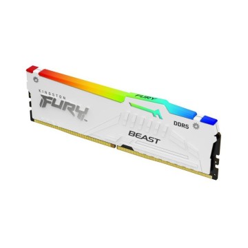 Kingston Technology FURY Beast 32 Go 5600 MT/s DDR5 CL40 DIMM (Kits de 2) White RGB XMP 