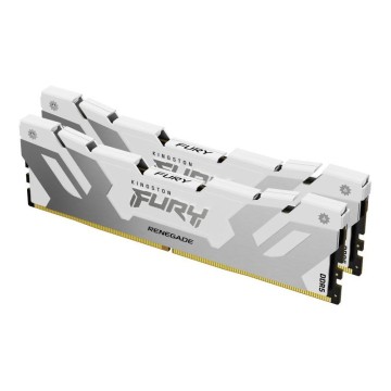 Kingston Technology FURY DIMM DDR5 CL32 32Go 6000 MT/s (kit de 2) Renegade Blanc XMP 