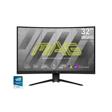 MSI MAG 325CQRXF écran plat de PC 80 cm (31.5") 2560 x 1440 pixels Wide Quad HD Noir 