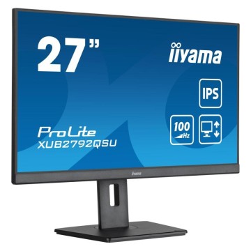 iiyama ProLite écran plat de PC 68,6 cm (27") 2560 x 1440 pixels Full HD LED Noir 