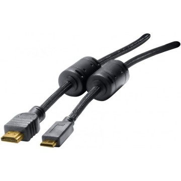 Cordon HDMI haute vitesse vers miniHDMI HQ - 3,0 m128280