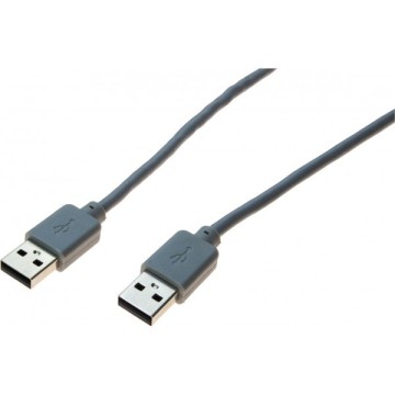 Cordon USB 2.0 type A / A gris - 3,0 m532504