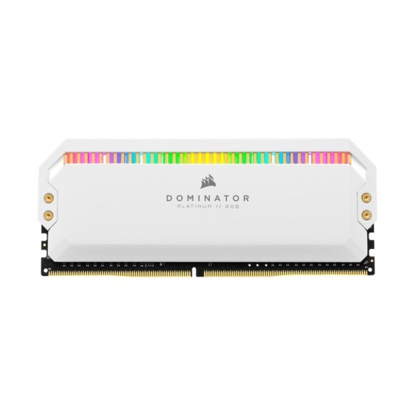 CORSAIR DOMINATOR PLATINUM RGB 32GO DDR4 3200 CL16 ( 4x8GO) BLANC 