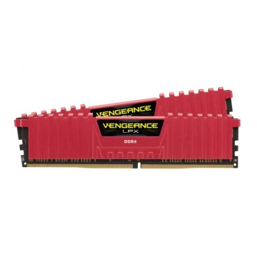 CORSAIR VENGEANCE LPX SERIES LOW PROFILE 16 GO (2X 8 GO) DDR4 3200 MHZ - ROUGE 