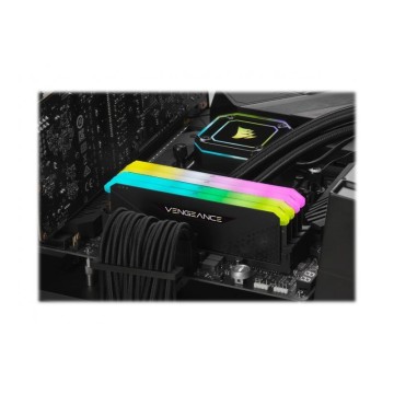 CORSAIR Vengeance RGB RS 16G (2x8G) DDR4 3200MHz Noir 