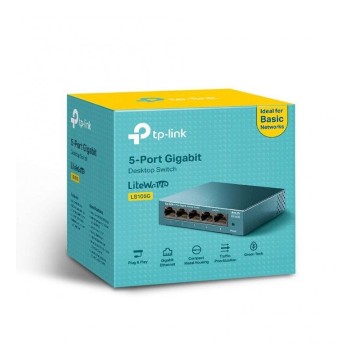 TP-Link LiteWave LS105G - Switch de bureau 5 ports 10/100/1000 Mbps 