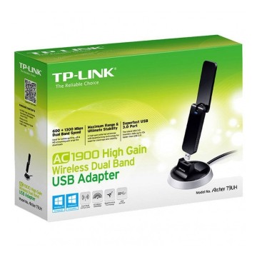 TP-Link Archer T9UH - Adaptateur USB 3.0 Wi-Fi double bande AC1900 