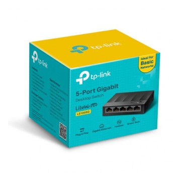 TP-LINK LS1005G - Switch de bureau 5 ports Gigabit - 10/100/1000 Mbps 